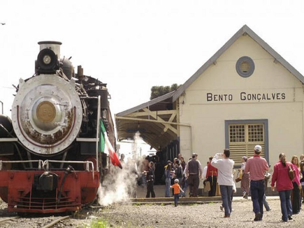 Casa Das Palmeiras + Quiosque Bento Gonçalves Buitenkant foto